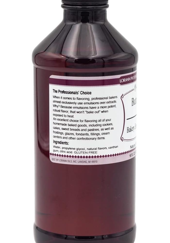 LorAnn Oils Butter Bakery Emulsion - 16 Fl Oz - Image 3